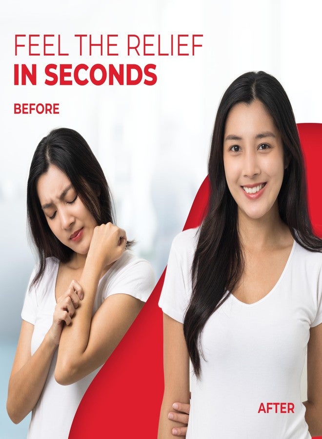 إيفر ريدي فيرست آيد إيفر ريدي للإسعافات الأولية، تسكين فوري للألم والحكة الناتجة عن لسعات النحل، ولدغات البعوض، ولسعات قنديل البحر، ولدغات الحشرات - مسحات مخدرة بالبنزوكائين والمنثول لتسكين سريع، عبوة من 10 قطع - Image 4